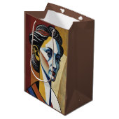 Geschenkpapier Mittlere Geschenktüte (Vorderseite Schrägansicht)