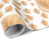 Geschenkpapier Muscheln (Rolleneckpunkt)