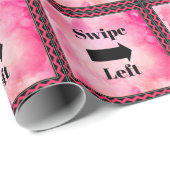 Geschenkpapier nach links wischen (Rolleneckpunkt)