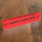 Geschenkpapier Namensplakette (Seite)