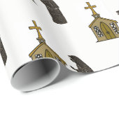 Geschenkpapier Nonne (Rolleneckpunkt)