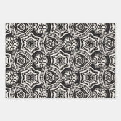 Geschenkpapier-Pack | Retro-Mod-Checkered Design Geschenkpapier Set (Vorderseite)