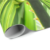 Geschenkpapier - Palmblatt (Rolleneckpunkt)