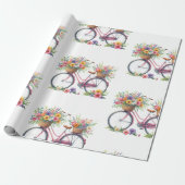 Geschenkpapier-Pastell-Frühlingsblumen-Geschenkpap Geschenkpapier (Ungerollt)