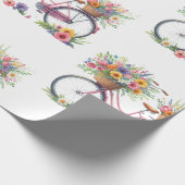 Geschenkpapier-Pastell-Frühlingsblumen-Geschenkpap Geschenkpapier (Ecke)