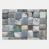 Geschenkpapier - Pflastersteine Set (Vorderseite 3)