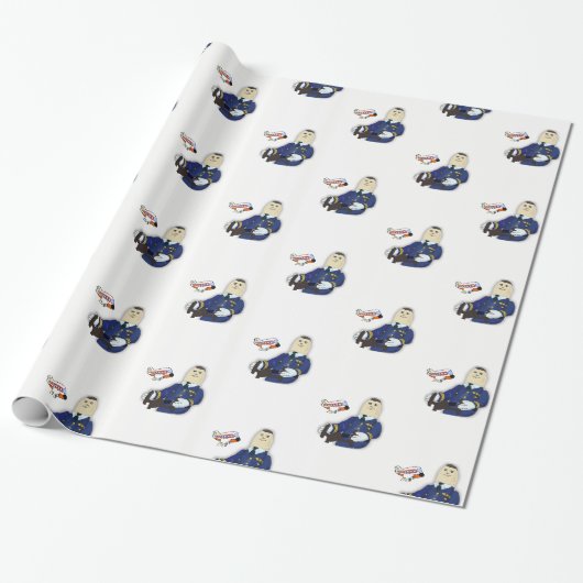 Geschenkpapier Pilot (Ungerollt)