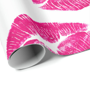 Geschenkpapier - Pink Kiss