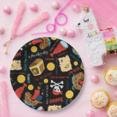 Geschenkpapier-Platte Pappteller (Party)