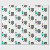 Geschenkpapier Polizistin (Flach)