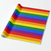 Geschenkpapier - Pride Farben (Ungerollt)