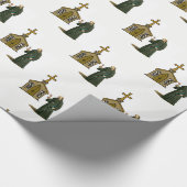 Geschenkpapier Priester (Ecke)