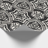 Geschenkpapier | Retro Mod Schachbrettmuster (Ecke)