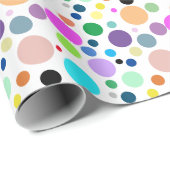 Geschenkpapier Rundmotiv (Rolleneckpunkt)