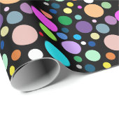 Geschenkpapier Rundmotiv (Rolleneckpunkt)