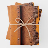 Geschenkpapier (rustikal) set (Beispiel)