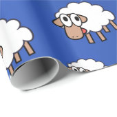 Geschenkpapier Schafe (Rolleneckpunkt)