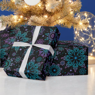 Geschenkpapier "Schneeflocken"