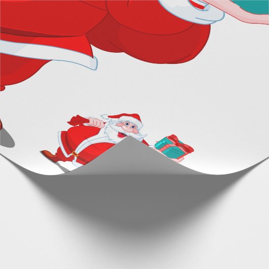 Geschenkpapier Schöne Verzierungen Handschuhe (Ecke)