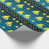 Geschenkpapier Segelboote (Ecke)