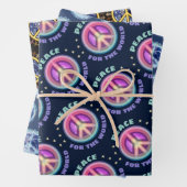 ☮ GESCHENKPAPIER SET (Beispiel)