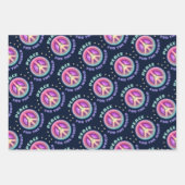 ☮ GESCHENKPAPIER SET (Vorderseite)