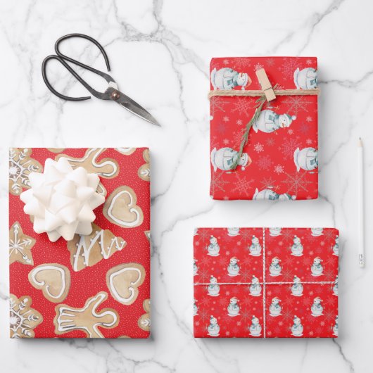🎄 GESCHENKPAPIER SET (Vorderseite)