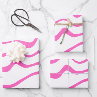Geschenkpapier-Set mit 3 flachen Bögen Geschenkpapier Set