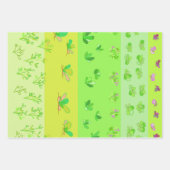 Geschenkpapier-Set mit 3 flachen Bögen Geschenkpapier Set (Vorderseite 3)