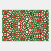 Geschenkpapier-Set mit 3 flachen Bögen Geschenkpapier Set (Vorderseite 3)