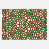 Geschenkpapier-Set mit 3 flachen Bögen Geschenkpapier Set (Vorderseite 2)