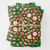 Geschenkpapier-Set mit 3 flachen Bögen Geschenkpapier Set (Beispiel)