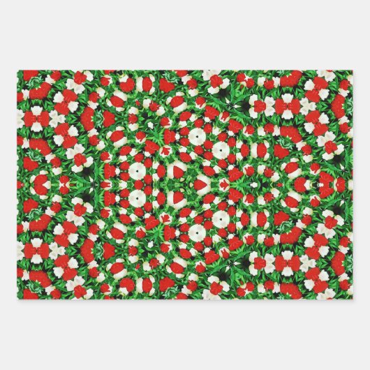 Geschenkpapier-Set mit 3 flachen Bögen Geschenkpapier Set (Vorderseite)
