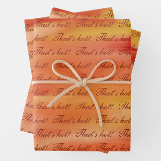 Geschenkpapier-Set mit 3 flachen Bögen Geschenkpapier Set