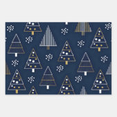 Geschenkpapier-Set mit 3 flachen Bögen Geschenkpapier Set (Vorderseite 2)