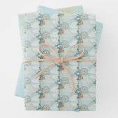 Geschenkpapier-Set mit 3 flachen Bögen Geschenkpapier Set (Beispiel)