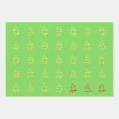 Geschenkpapier-Set mit 3 flachen Bögen Geschenkpapier Set (Vorderseite 3)