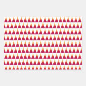 Geschenkpapier-Set mit 3 flachen Bögen Geschenkpapier Set (Vorderseite 3)