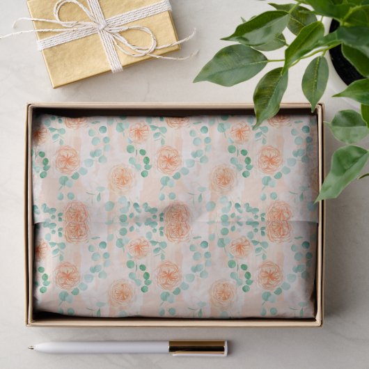 Geschenkpapier-Set mit 3 flachen Bögen Seidenpapier (Geschenk)