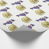 Geschenkpapier Sicherheitsbeamter (Ecke)
