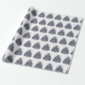 Geschenkpapier - Skandinavischer Weihnachtsbaum (Ungerollt)