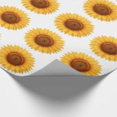 Geschenkpapier - Sonnenblume (Ecke)