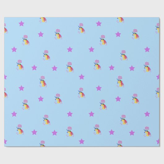 Geschenkpapier Star Child (Flach)