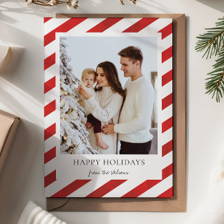 Geschenkpapier Streifen Ein Foto Weihnachten
