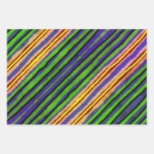 Geschenkpapier Streifen Set (Vorderseite)