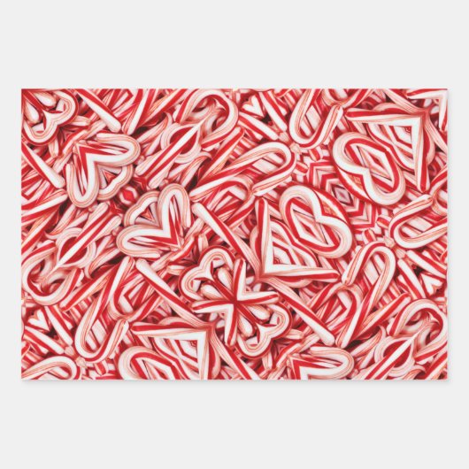 Geschenkpapier-Süßstoffkanüle Geschenkpapier Set (Vorderseite 3)