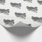 Geschenkpapier Tempel (Ecke)