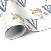 Geschenkpapier Tierarzt (Rolleneckpunkt)