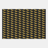 Geschenkpapier Tiger Frack Schmetterlinge Set (Vorderseite 3)