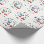 Geschenkpapier-Torte Dekorierer Geschenkpapier (Ecke)